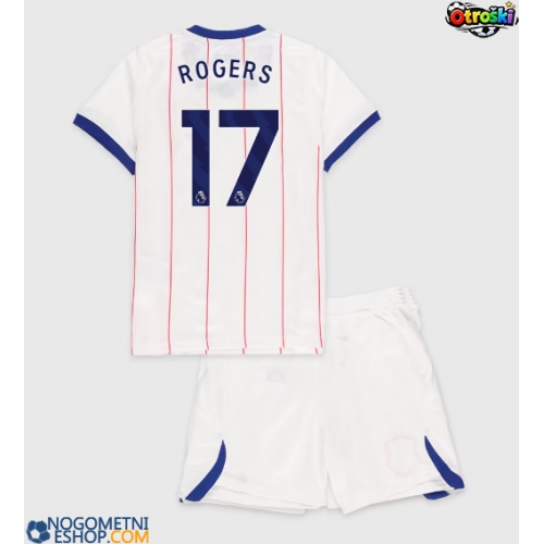 Otroški Nogometni dresi Chelsea Morgan Rogers #17 Tretji 2026-27 Kratek Rokav (+ Kratke hlače)